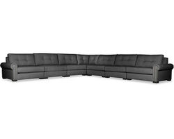 Sylviane Buttoned 7 Pieces Modular Sectional (Choice of Colors)