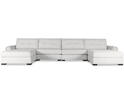 Sylviane Buttoned 6 Pieces Modular Sectional (Choice of Colors)