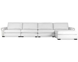 Sylviane 5 Pieces Modular Sectional w/ Chaise Left or Right (Choice of Colors)