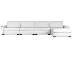  Sylviane 5 Pieces Modular Sectional w/ Chaise Left or Right (Choice of Colors)