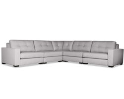  Veranda Buttoned 5 Pieces Modular Sectional D (Choice of Colors)
