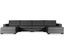 Veranda Buttoned 6 Pieces Modular Sectional (Choice of Colors)