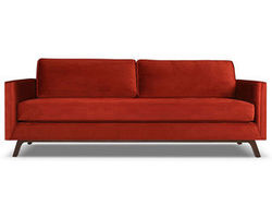 Chantel 60&quot; - 72&quot; - 84&quot; Sofa in Red