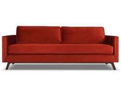 Chantel 60&quot; - 72&quot; - 84&quot; Sofa in Red
