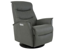Dallas Power Headrest - Lumbar - Recline Swivel Glider Recliner (Made to order leathers)