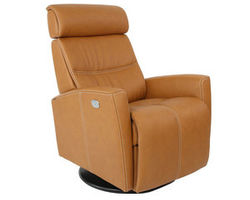 Milan Swivel Glider Recliner (Made to order leathers)