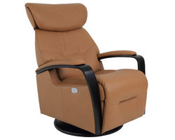 Rio Swivel Glider Recliner (Made to order leathers)