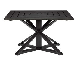 Sonoma 49" Square Outdoor Dining Table (8 Metal Finishes)