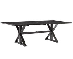 Sonoma 44" x 92" Rectangular Outdoor Dining Table (8 Metal Finishes)