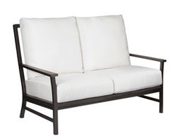 Montana Outdoor Loveseat (110 fabrics - 8 metal finishes)