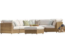 Campbell Outdoor Sectional (Made to order fabrics)