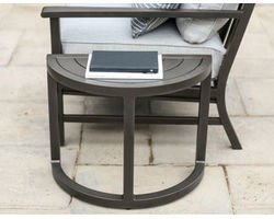 Contempo Crescent End Table (8 Finishes Available)