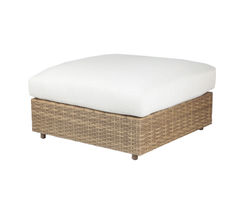 Campbell Outdoor Square Ottoman (Made to order fabrics)