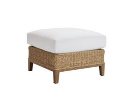 Hemingway Loggia Outdoor Ottoman (Made to order fabrics)