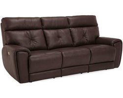 Aedon 41502 Power Headrest Power Reclining 88&quot; Sofa (Fabric and leather choices)