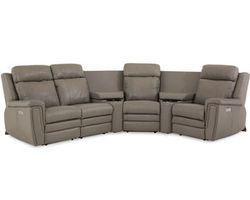 Asher 41065 Power Headrest Power Reclining Sectional (Made to order)