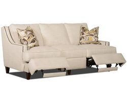 Empress Power Reclining Sofa with Down Cushions (83&quot;) Made to order fabrics