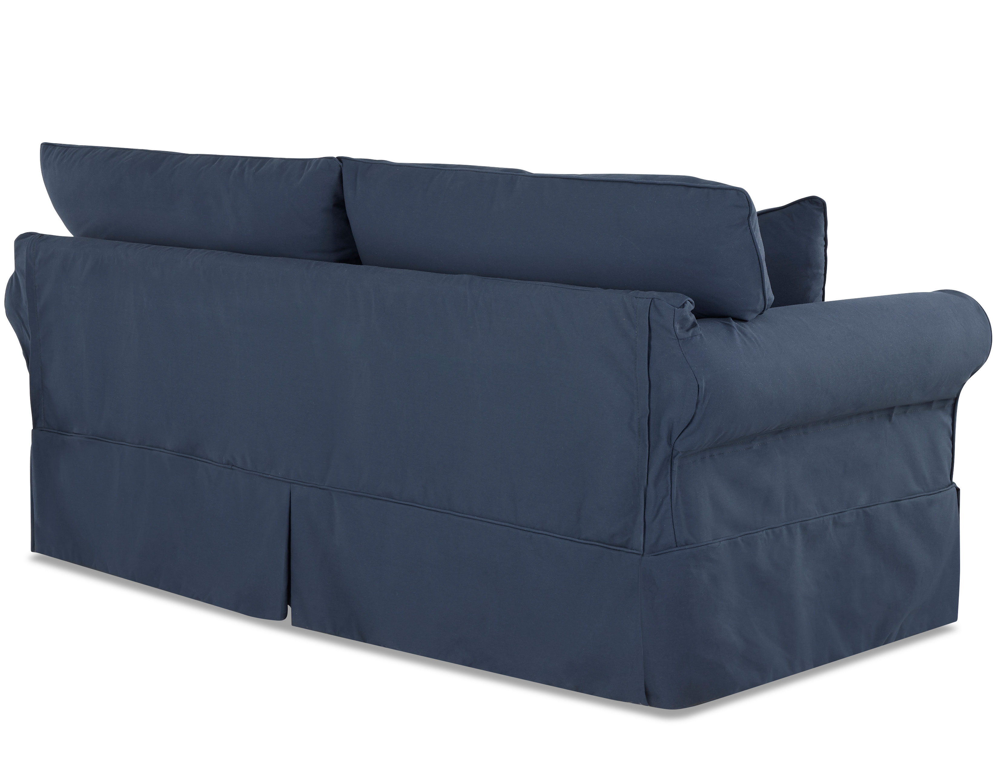 Jenny Slipcover Sofa with Down Cushions Sofas and Sectionals