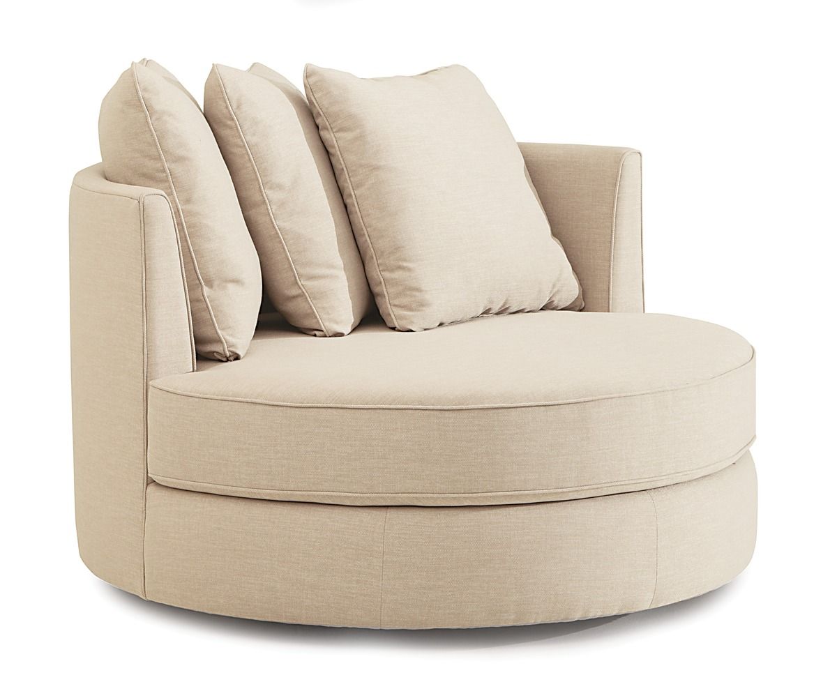 sutton swivel chair round