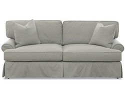 Lahoya D18190 Slipcover Sofa with Down Cushions (93&quot;) Includes Arm Pillows