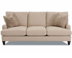 Loewy Sofa with Down Cushion (82&quot;) Includes Arm Pillows