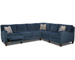 Colleen Power Reclining Sectional (Includes Pillows)