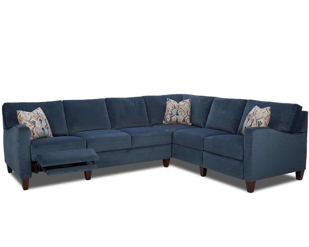 Colleen Power Reclining Sectional (Includes Pillows) | Sofas and Sectionals, image size:1000x800