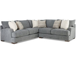 Gunner Stationary Sectional (Includes Pillows)