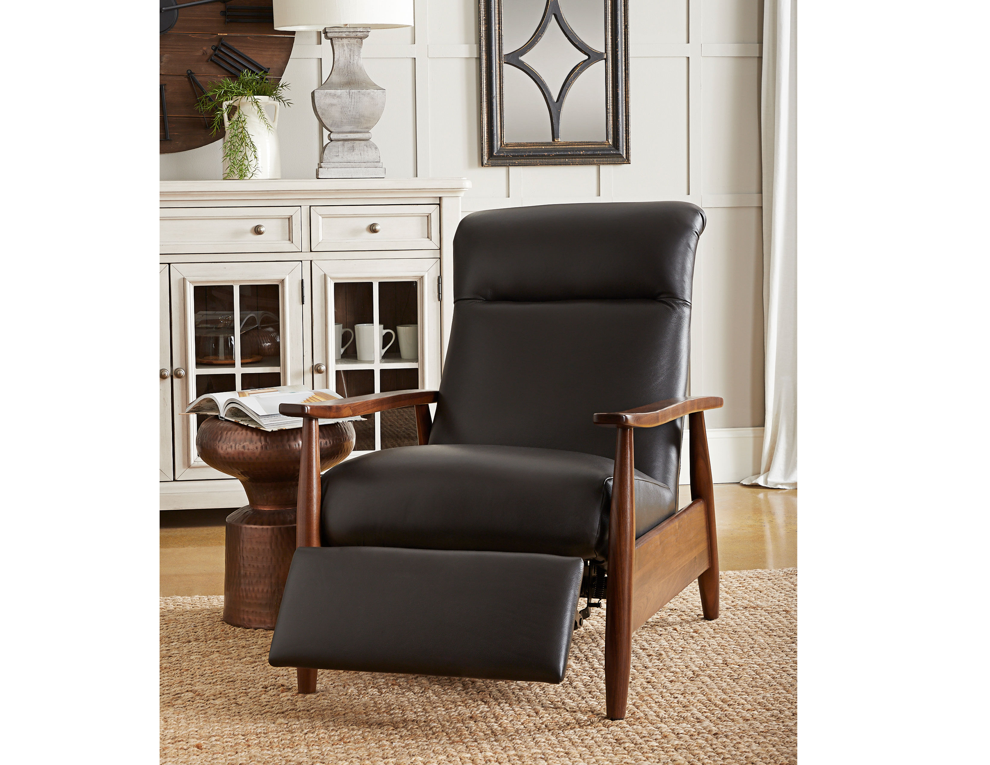 Klaussner high leg discount recliner