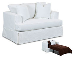 Bentley Twin or Queen Size Slipcover Sleeper