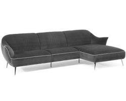 Estasi C037 Leather Sectional (Made to order leathers)