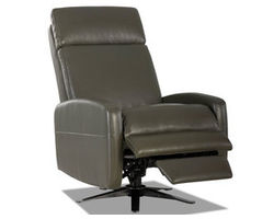 Avellino Leather Reclining Swivel Chair