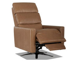 Padova Reclining Swivel Leather Chair