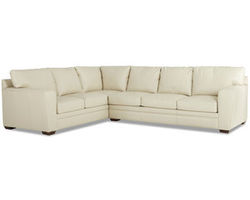 Ashburn Leather Stationary Sectional