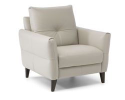 Leale C094 Leather Stationary Chair