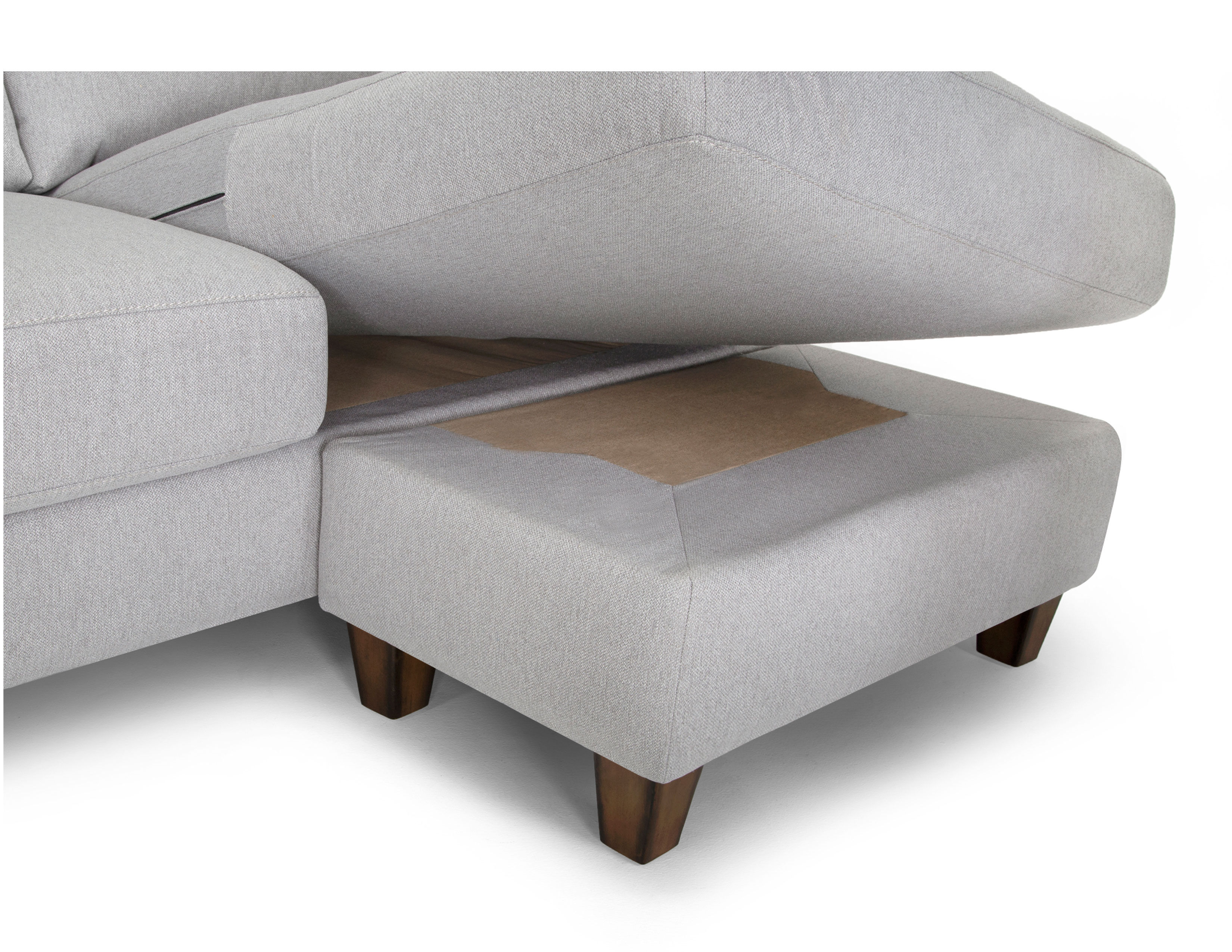 変身／couch>>case L-Shaped Convertible Modular Sectional Sofa, Modern Deep