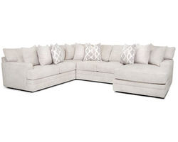 Adler 933 Stationary Sectional (Includes Pillows)
