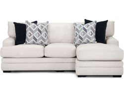 Laken Sofa with Reversible Chaise (99") Includes Pillows