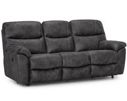 Cabot 707 Reclining Sofa (87&quot;) leather like fabric
