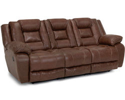 Hayworth 784 Power Headrest Power Reclining Sofa (95&quot;) Leather Like Fabric