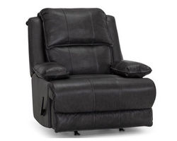 Kingston Leather Rocker Recliner with Double Storage Arms (Choice of Colors)