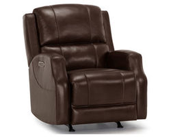 Sterling Power Recline - Power Headrest w/Lumbar Power Lay Flat Recliner w/Dual Heat &amp; Massage (2 Colors)