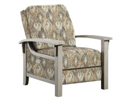 Foxrun Rocking Reclining Power Headrest Power Hi-Leg Recliner 