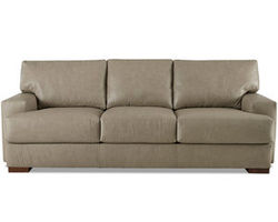 Galvyn 95&quot; Leather Sofa (Upgraded Apex Seat Cushion)