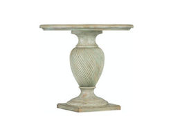 Traditions 28&quot; Round End Table (Pistachio Finish)