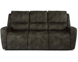 Aiden Fabric 83&quot; Power Reclining Sofa with Power Headrests (339-02)
