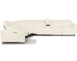 Astra Power Reclining Sectional with Power Headrests (326-11)