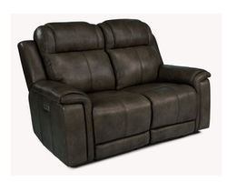 Kingsley Power Reclining Loveseat with Power Headrests and Lumbar (295-02)