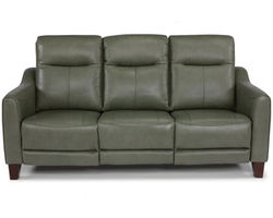 Forte Leather Power Reclining Sofa with Power Headrests (2 Colors)