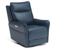 Spin Swivel Power Recliner with Power Headrest and Lumbar (05-040)